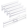Adjustable Clear Drawer Dividers for Clothing and Utensils – Expandable