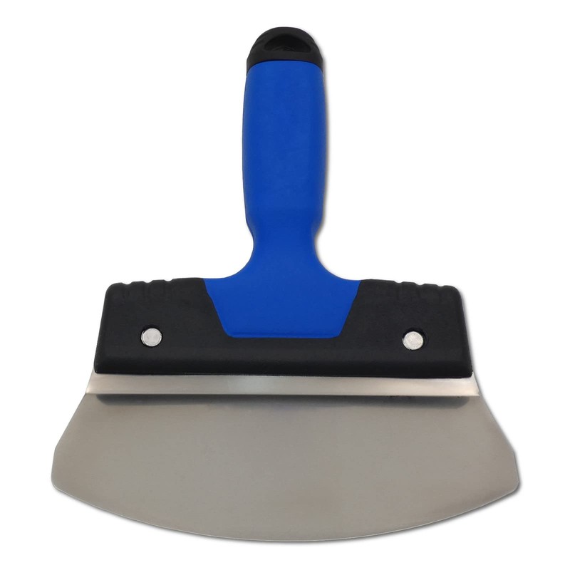 DEWEPRO Bucket Scraper - Flexible Putty Spatula 160mm - Rustproof