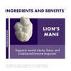 Host Defense Lions Mane (Hericium Erinaceus) 60 Capsules