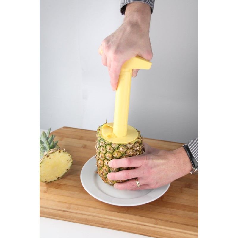 Fackelmann Pineapple Corer, Slicer & Cutter, Plastic, Pineapple Ring Maker