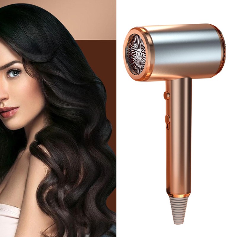Negative Ion Hair Dryer High Power Blue Light Caring Quiet