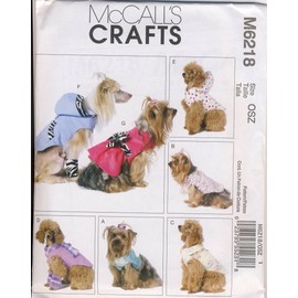 Pet Clothes, M6218, All Sizes