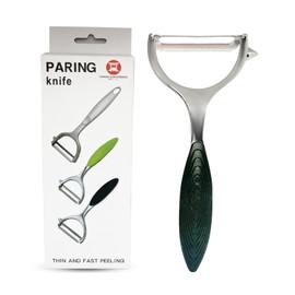 Kansai Convenience | Potato Peeler| Vegetable Peeler | Fruit Peeler | Ergonomic Non-Slip Handle | Stainless Steel Y Blade | Swivel Peeler for Carrot Eggplant Pear Mango Cucumber Potato Apple | 2PK