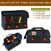 13 Inch Heavy Duty Tool Bag for Men, Waterproof Hard