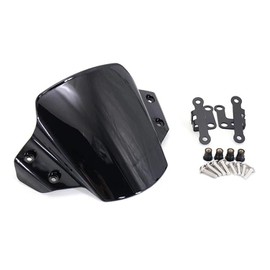 Wind Shield Motorcycle Windscreen Wind Deflector Protection for Yamaha MT-09 MT09 MT 09 2021-2023 Front Wind Shield Screen Shield Windscreen (Black)
