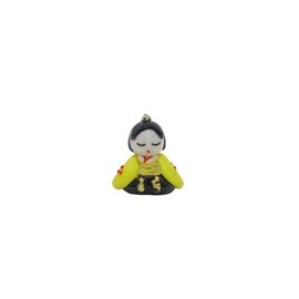 Glass Square Lovely Glass Hina Doll Binding Shoes Small