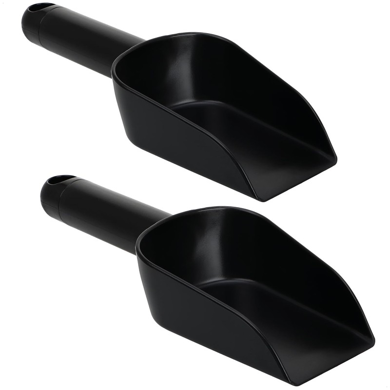 COM-FOUR® 2X Feed Scoop for portioning Animal Feed – Plastic