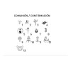 Like Shop 50 Domino Recuerdo Personalizado Para Fiestas