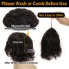 100% Density 0.06mm Thin Skin Toupee Hair for Men 8x10