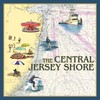 Central Jersey Shore, Nautical Chart #2 (Absorbent Ceramic Coaster, Single,