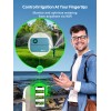 HiOazo 4-Zone Sprinkler Controller Lawn Irrigation System 6 Watering Frequencies