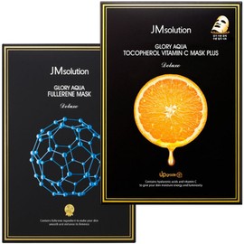 JM Solution (20 Sheets/1 SET) JM Solution Glory Aqua Mask 2-Type Set, 1 Pack, 20 Sheets / (20매/1SET) 제이엠솔루션 글로리 아쿠아 마스크 2종 세트, 1개, 20개입