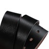 Vrlegend Leather Belt Men's 110-175 cm. Leather Jean Business Metal