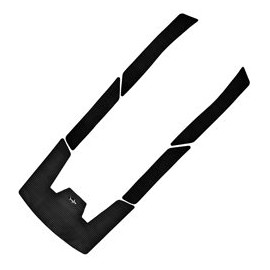 BlackTip Jetsports Traction Mats Compatible with Honda Aquatrax R-12/R-12X 2004-2007 Black