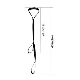 Dokoshia Kayak Stand Up Assist Strap Canoe Drag Handles Adjustable Boat Waterski Ropes SUP Pulling Cord Kayak Standing Aid Dragging Accessories for Kayaker 2 Pieces