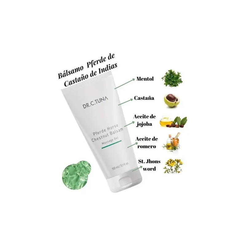 Gel De Masaje Bálsamo Castaño De Indias Pferde Farmasi 150ml