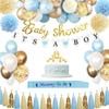 Baby Shower Decoration Boy, Baby Shower Decoration Boy, Blue White