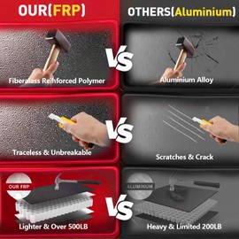 XTWEEX Soft Tri Fold Truck Bed Tonneau Cover Compatible with 2009-2024 Dodge Ram 1500(Classic Body & New Body) & 2010-2024 2500 3500 5.7 FT Bed, Without RamBox