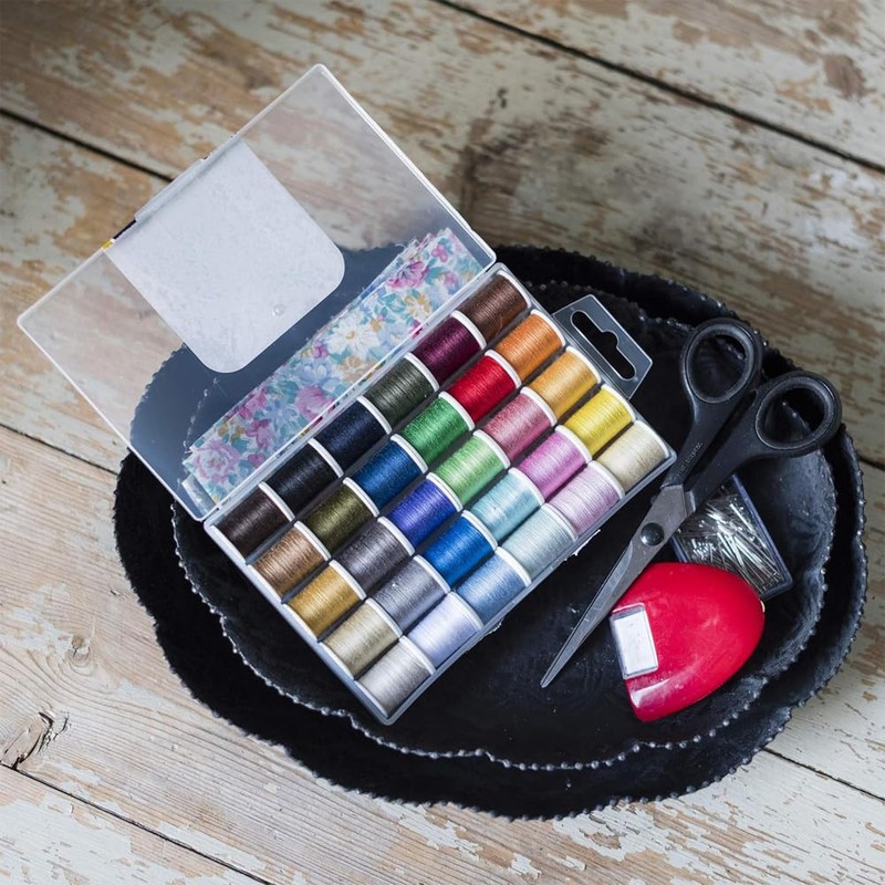 Sewing Thread Hand Sewn Electric Sewing Machine, 30 Color Set,