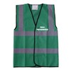 GREEN Hi Vis vest PRESS PHOTOGRAPHER Vest Waistcoat Safety Vest