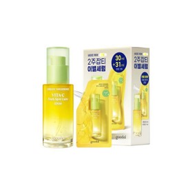Goodal Green Tangerine Vita C Blemish Care Serum 30ml (Ko Yoon-jung's Pick): Relieves melasma, freckles, and blemishes on cheeks and cheekbones, 2 pieces / 구달 청귤 비타C 잡티케어 세럼 30ml 고윤정PICK 볼 광대부위 기미 주근깨 잡티 완화, 2개