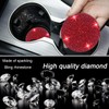 Piburth 4PCS Bling Car Cup Holder Coaster, 2.75 inch Anti-Slip