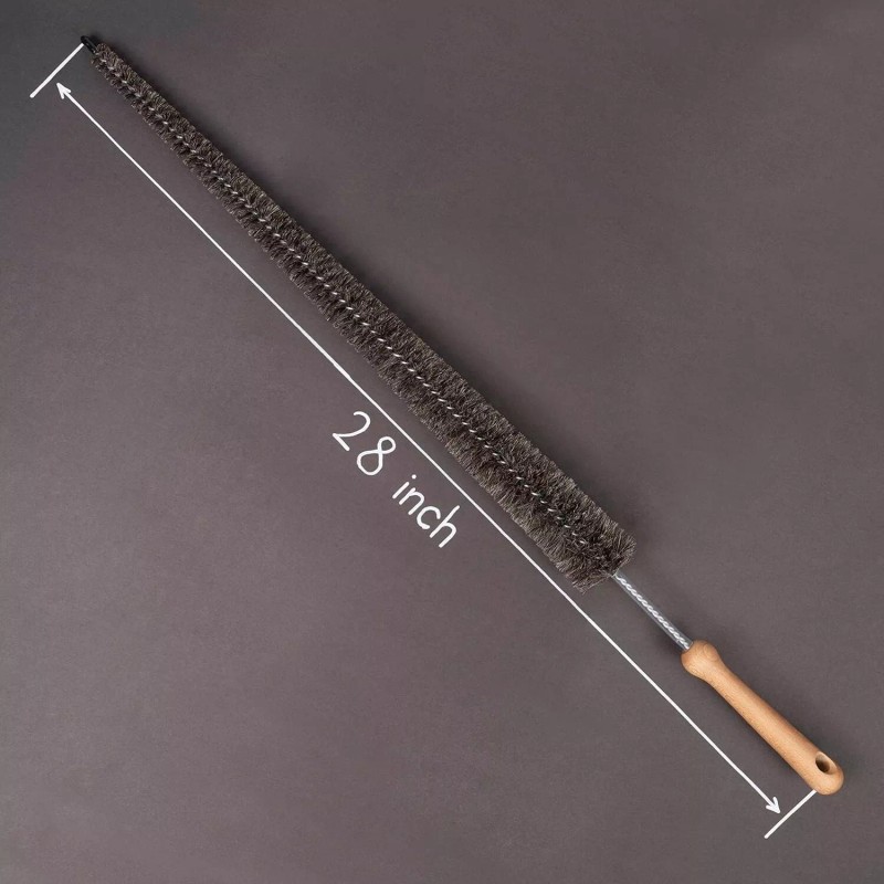 Konex 28" Premium Flexible Medium-Soft Natural Goathair Radiator, Coil and