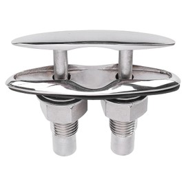 Pull Up Boat Cleat, 316 Stainless Steel Hidden Flush Mount 5 Inch Retractable Dock Cleat Rope Cleat for RV Yacht Speedboat, Secure Fixation Marine Cleat Boat Dock Cleat