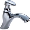Delta Faucet 87T105 87T Single Hole Metering Slow-Close Bathroom Faucet, Chrome,6.36 x 1.91 x 6.36 inches