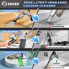 Saker Handheld Car Vacuum Portable Cordless17000PA Mini Vacuums Rechargeable Foldable