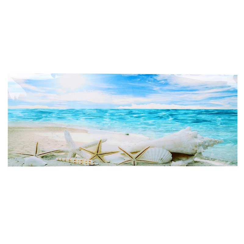 Background Poster Decorative Sea Star Paintings PVC Sticker Landscape for