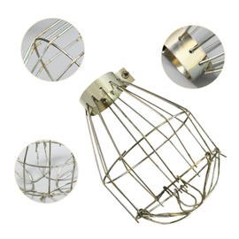 Angoily 18 Pcs Vintage Light Cage Metal Lamp Bulb Guard