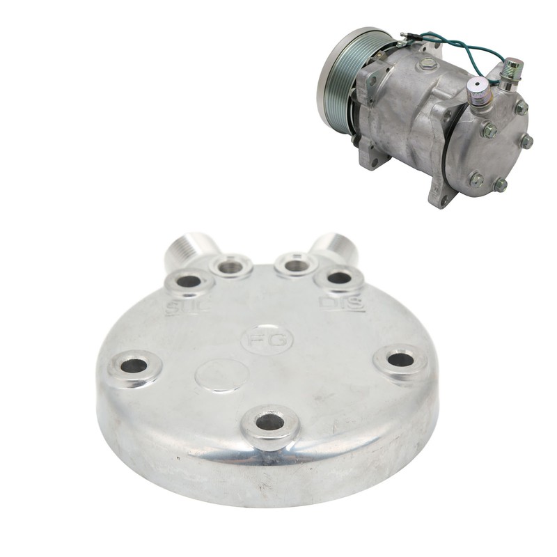 AC Compressor Cylinder Head Rear Cover 57009630 Replacement for Sanden