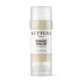 KUTTURA Magic Balm Stick – Barrier Support Moisturizing Balm for Dry Skin, Lips & Rough Areas, Shea Butter, Beeswax & Vitamin E, Multi-Use Hydration, 2.2 oz (62g)