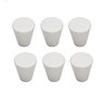 BOZONLI Pack of 6 Furniture Knobs, Round Handles, Drawer Knobs,