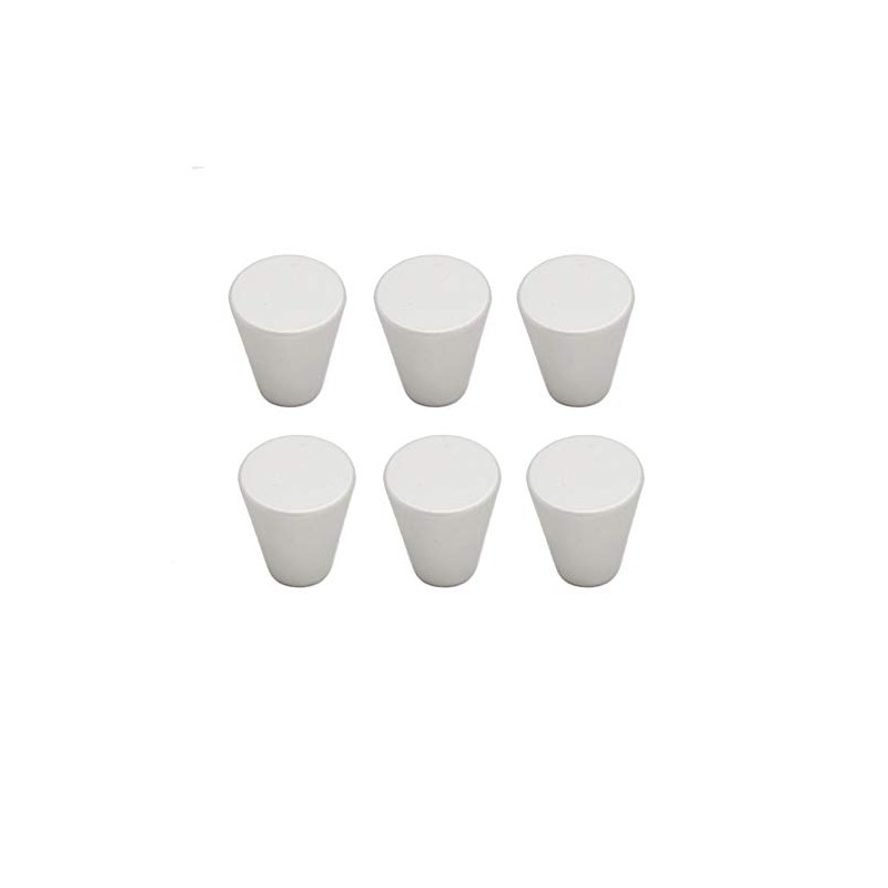 BOZONLI Pack of 6 Furniture Knobs, Round Handles, Drawer Knobs,