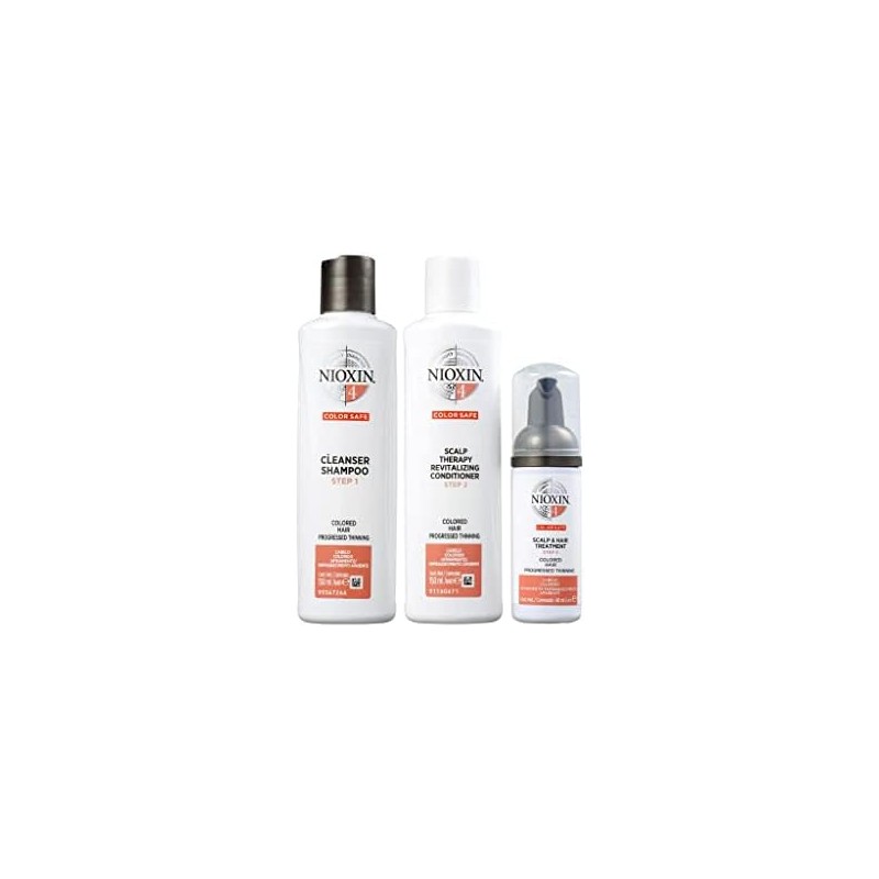Nioxin Hair System 4 Set 3 Piezas