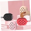 Abaodam 3piezas Soporte De Esponja De Maquillaje De Silicona Portátil