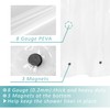 Mrs Awesome Small Stall Shower Curtain Liner 36 x 72