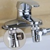 T-Adapter Valve Alloy Shower Diverter Valve 3 Way Diverter Valve