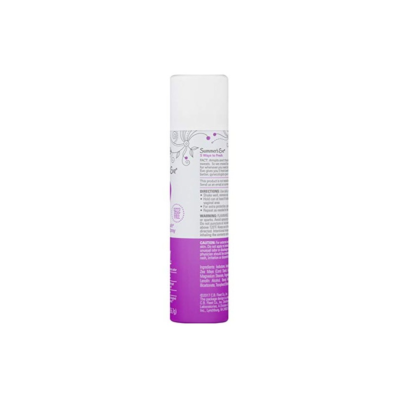 Summer's Eve Freshening Spray, Island Splash, pH Balanced, Dermatologist &