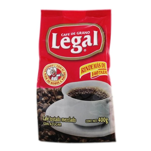 Cafe Legal Mexican Ground Coffee Cafe Tostado Mexicano De Grano Molido Set of 2