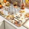 Findosom Fall Dish Drying Mat, 12" x 20" Super Absorbent