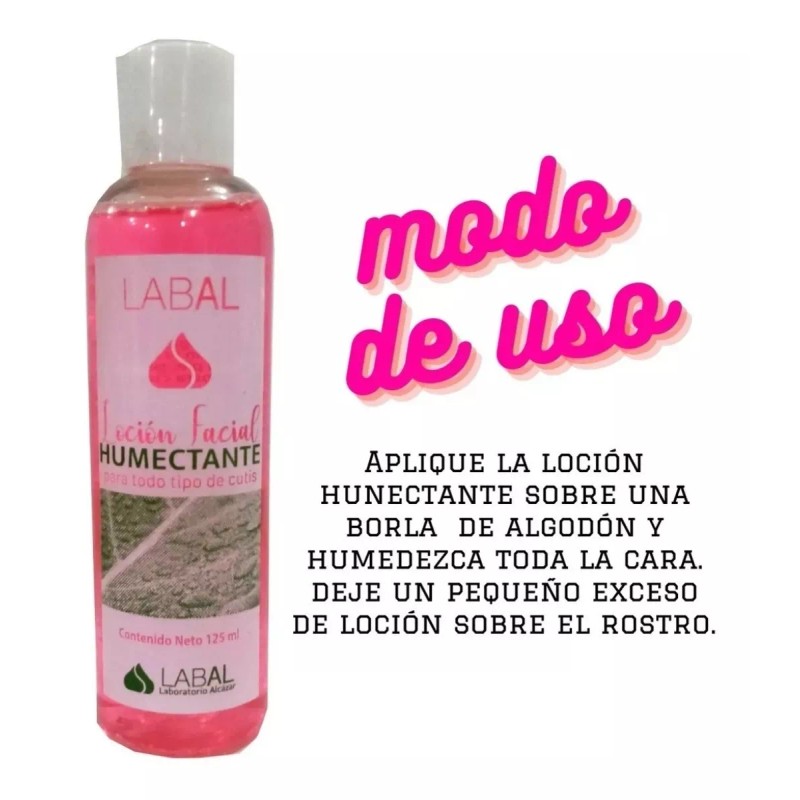 Labal Loción Facial Humecta Extractos Origen Natural 25ml