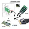 cablecc PCI-E Ultraport Slimline SAS Slim 4.0 SFF-8654 8i 74pin