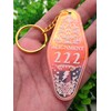 ASVP Shop Vintage Iridescent Angel Number Keyring, Iridescent