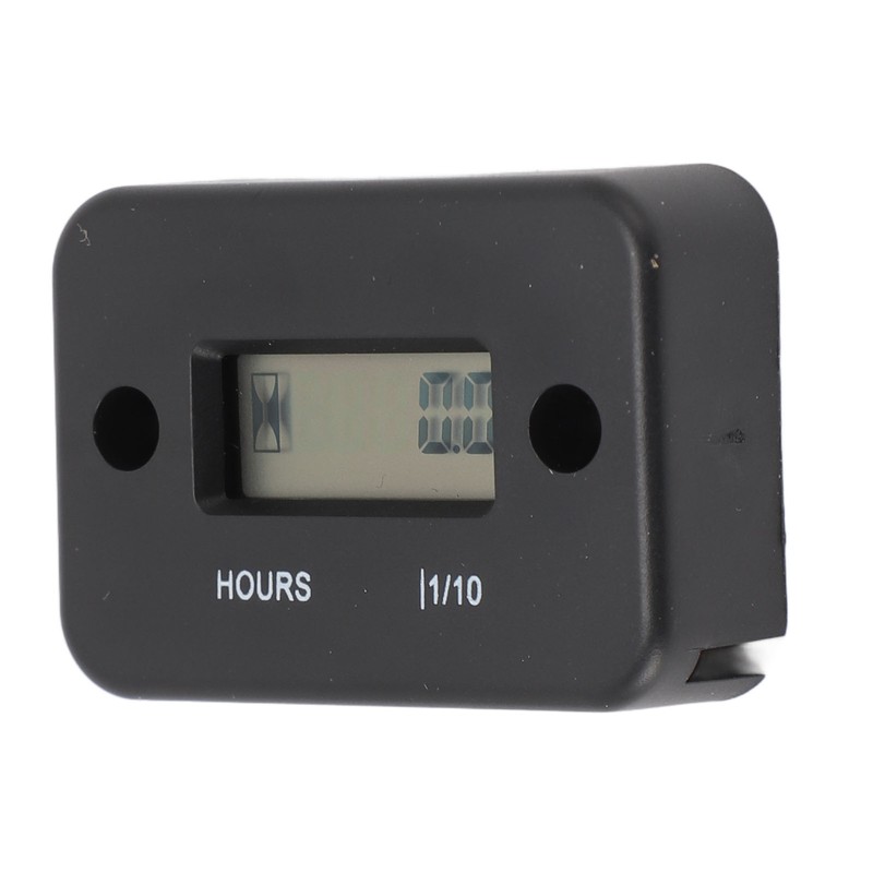 Digital Hour Meter High Accuracy LCD Display Mini Waterproof Engine