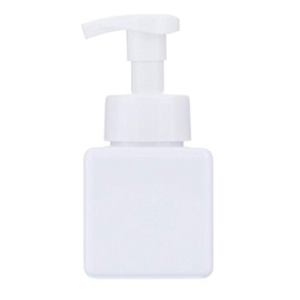 Bestco ND-4371 Shampoo Dispenser, White, 8.5 fl oz (250 ml), Netoyon Les Square, Foam Bottle