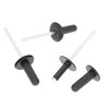 VVO Fasteners Black Aluminium Rear Bumper and Trim Mount Compatible