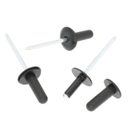 VVO Fasteners Black Aluminium Rear Bumper and Trim Mount Compatible with Some Ford KA (10 Pack)